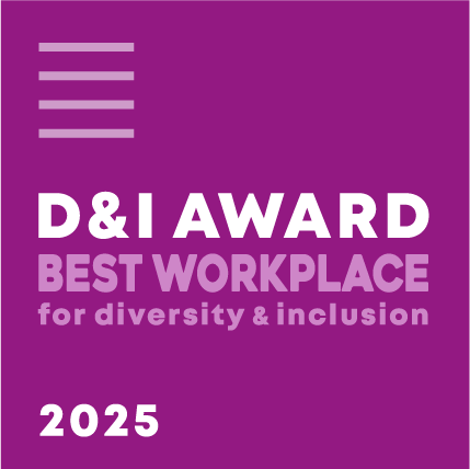 Recognized as “Best Workplace” at the D&I Award 2025