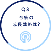 今後の成長戦略は？